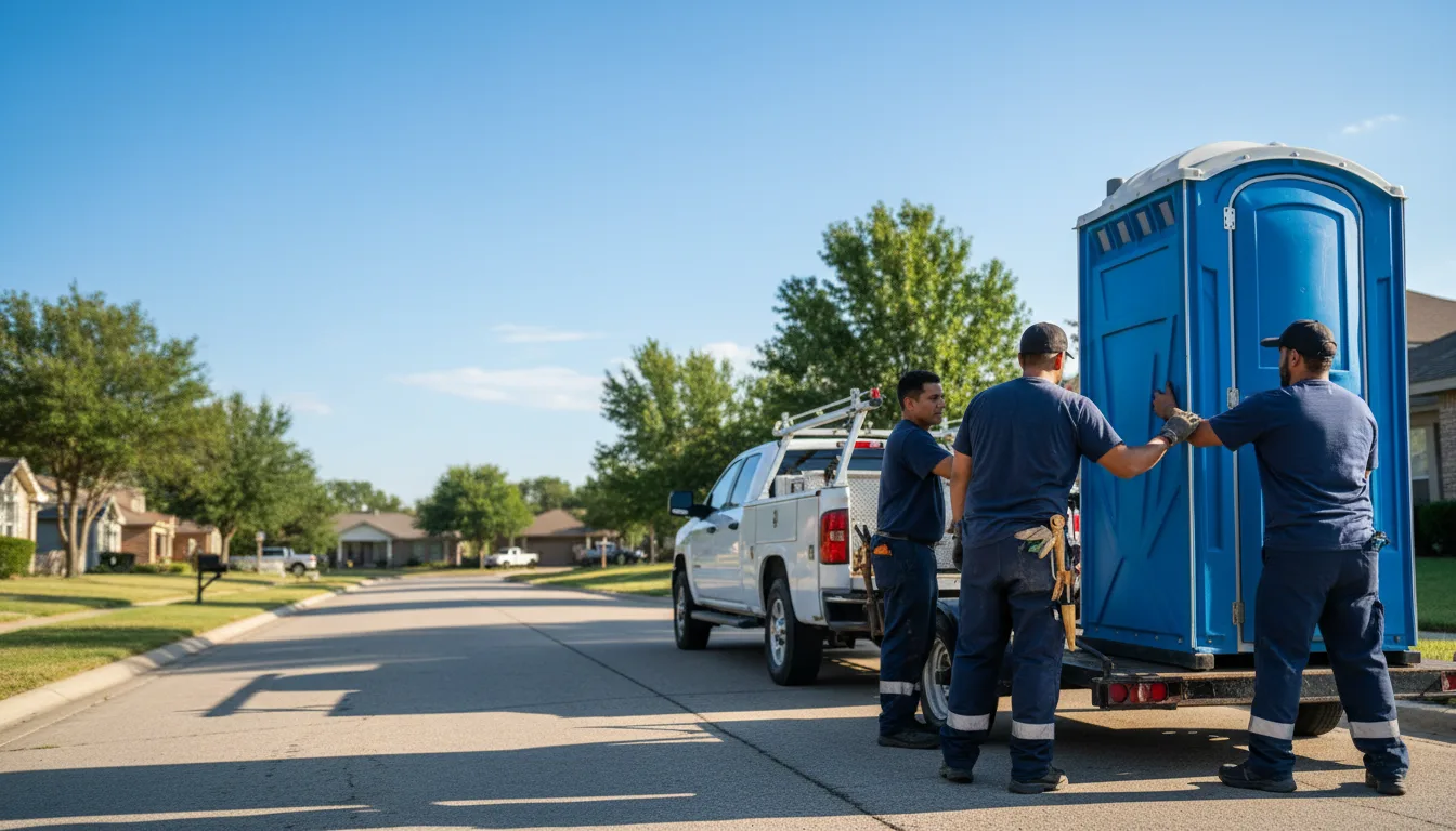 Portable Toilet Rental in Blue Island, IL near me